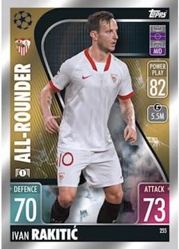 Topps Match Attax 2021/22 Rounder Rakitic 255