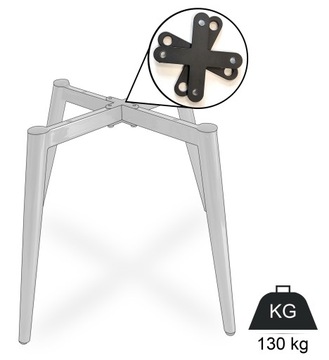 СТУЛ ВЕЛЮРА С МЯГКОЙ ОБИВКОЙ VASTO