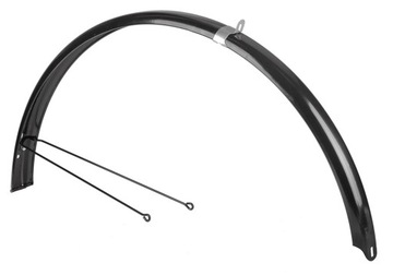 ВЕЛОСИПЕДНЫЕ КРЫЛЬЯ 26 MTB 55MM 550 + ЧЕРНЫЕ ОПОРЫ