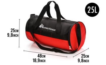 ФИТНЕС-СУМКА METEOR SIGGY 25л красный/черный