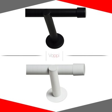 ОДИНАРНЫЙ КАРДИН ЧЕРНЫЙ БЕЛЫЙ ТОЛЩИНА 140 СМ ТРУБА 25 ММ