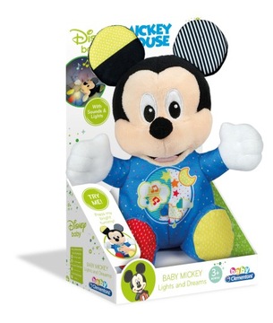 MIKI Świecący Pluszak DISNEY CLEMENTONI 17206