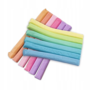 KIDEA SCHOOL Пластилин 24 ПАСТЕЛЬНЫХ ЦВЕТА