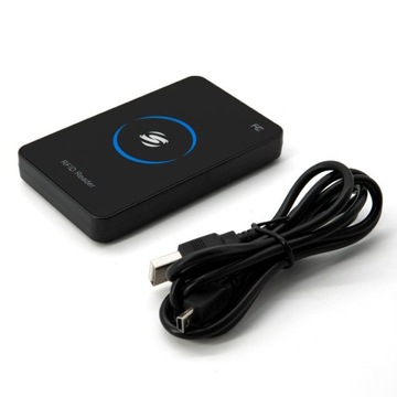 ПРОВОДНОЙ RFID-ЧИТАТЕЛЬ 125 КГЦ, ЭЛЕГАНТНЫЙ ДЛЯ КАРТ