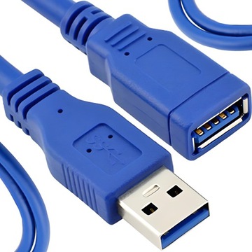 KABEL PRZEDŁUŻKA USB 3.0 PRZEDŁUŻACZ EKRANOWANY 1,5M