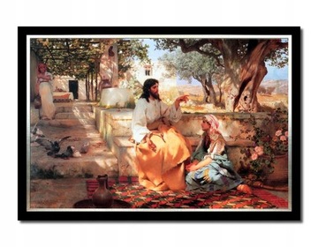 OBRAZ Siemiradzki JEZUS CHRYSTUS W DOMU MARII RAMA