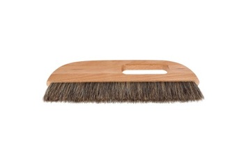 Szczotka do tapetowania 35cm naturalne włosie, drewniany, płaski uchwyt