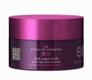 THE RITUAL OF YOZAKURA Pink Sugar Scrub 250g NOWOŚĆ!!!