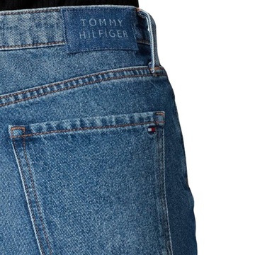 -40% TOMMY HILFIGER JEANSY DAMSKIE GRAMERCY TAPERED NIEBIESKIE 26/30