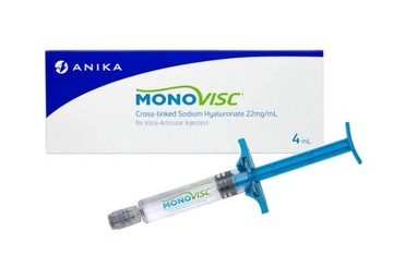 ORYGINALNY Preparat Anika MONOVISC kwas hialuronowy ampułka 4 ml