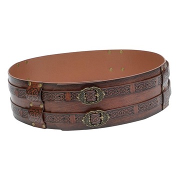 -Retro Style Medieval Belt, PU Leather Cosplay