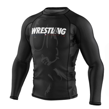 Koszulka na Siłownię Męska BOLD WRESTLING 2XL EXTREME HOBBY