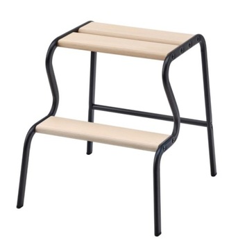 IKEA GRUBBAN TABORET ZE SCHODKIEM STOŁEK BRZOZA