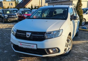 Dacia Sandero II Hatchback 5d Facelifting 1.0 SCe 73KM 2018 Dacia Sandero Sprowadzone, zarejestrowane, niski przebieg Benzyna 73KM