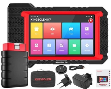 TESTER INTERFEJS DIAGNOSTYCZNY SKANER UNIWERSALNY K7 FULL 3lata akt PL