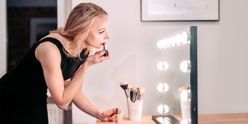 Зеркало для макияжа Humanas HS-HM02 LED Hollywood