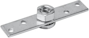 Obrotowe mocowanie rolek M8 sys. podwieszany