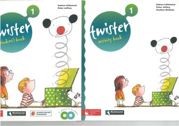 Twister 1 Student's Book + CD +Activity Book komplet