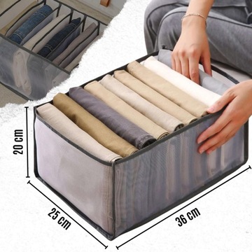 Органайзер для одежды и брюк в ящик гардероба