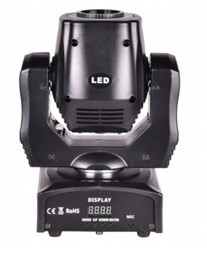 FRACTAL MINI LED SPOT 60ВТ ГОБО С ДВИЖУЩЕЙСЯ ГОЛОВКОЙ