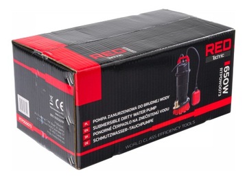 Насос для грязной и чистой дождевой воды, производительность 8000 л/ч, поплавок 1 дюйм