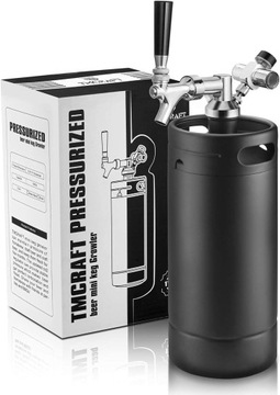MINI BECZKA DO PIWA CHŁODZĄCY DOZOWNIK KEG NALEWAK
