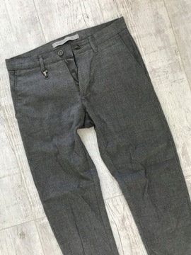 ZARA MAN SPODNIE męskie W29L32 CHINO rurki 29x32