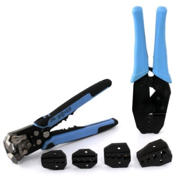 SZCZYPCE ZACISKARKA KONEKTORÓW 5 MATRYC ŚCIĄGACZ