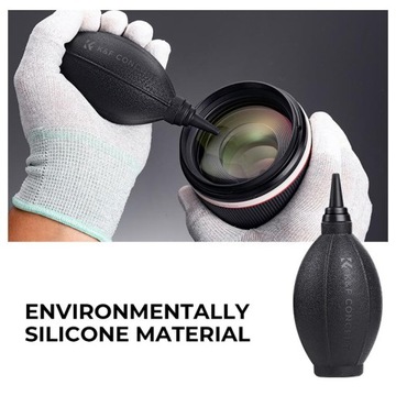 Фотонабор K&F для чистки объективов, оптики и фильтров (4в1).