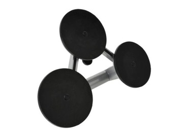 Стеклянная присоска 3х115мм Алюминий Geko