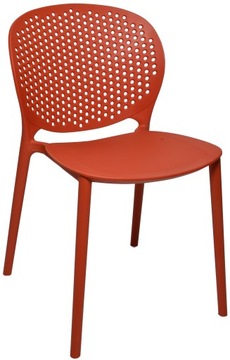 Krzesło Dankor Design BELER mocny pomarańcz