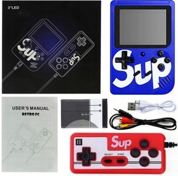 РЕТРО-КОНСОЛЬ GAMEBOY + ПАДУ В КОМПЛЕКТЕ МИНИ 3 ДЮЙМА