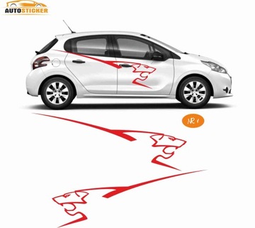 naklejka naklejki peugeot model 01