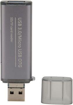 Czytnik Kart Pami?ci, 3 w 1 USB Typ A 3.0 ?eński