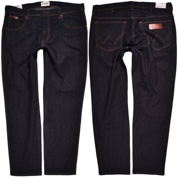 WRANGLER spodnie SLIM blue REGULAR jeans TEXAS _ W38 L32