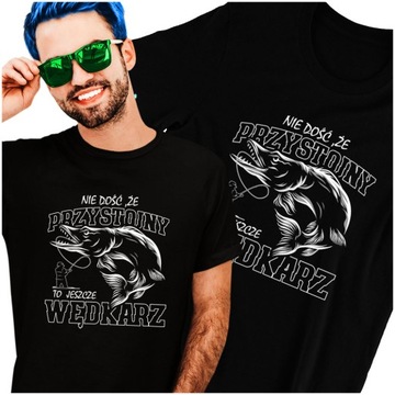 Koszulka T-Shirt Dla Na ryby Karp S