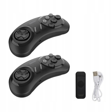 БЕСПРОВОДНАЯ ТВ-КОНСОЛЬ 2xPAD ПАМЯТЬ 1500 HDMI-игр