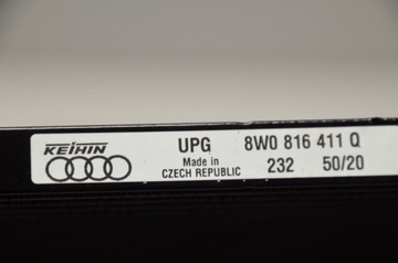 AUDI A4 8W CHLADIČ KLIMATIZACE 8W0816411Q