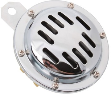 KLAKSON SYGNAŁ CHOPPER DRAG SAM CRUISER CHROM 12V