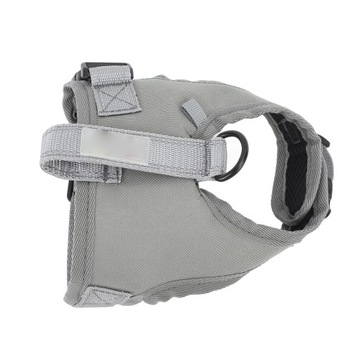 Жилет для собак с поводком Регулируемый, светоотражающий, с мягкой подкладкой