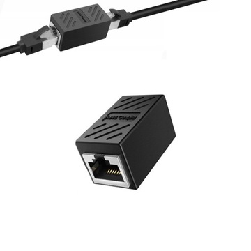 ŁĄCZNIK KEYSTONE ZŁĄCZKA BECZKA RJ45-RJ45 LAN ETHERNET KAT.6 PRZEDŁUŻKA