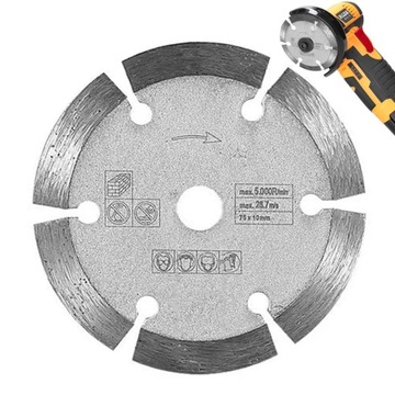 TARCZA DIAMENTOWA BETONU KOSTKI HILDA 75 x 10 mm