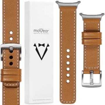 Kožený řemínek pro Samsung Galaxy Watch Ultra 22 mm Premium Movear