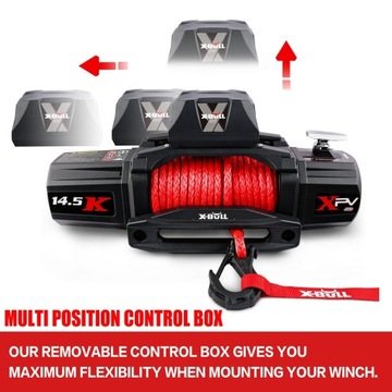 АВТОМОБИЛЬНАЯ ЛЕБЕДКА X-BULL 12000 ВНЕДОРОЖНАЯ 5,5 Т