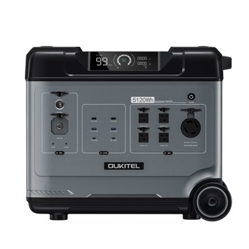 PRZENOŚNY Stacja zasilania SOLARNY OUKITEL P5000 Pro 5120Wh 4000W