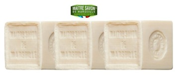 Maitre Savon mydło marsylskie EXTRA PUR certyfikat ECOCERT 3x500g ZESTAW
