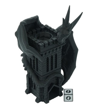Дракон на башне - маленькая башня для игры в кости - Fates End Wyvern Tiny Towers Dice Tower