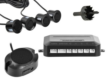 Czujnik parkowania cofania 4 sensory PARKTRONIC