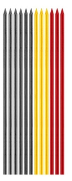 Ołówek automatyczny z temperówką + 12 wkładów NEO