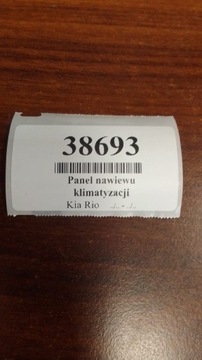 KIA RIO II PANEL VENTILACE KLIMATIZACE 972501GXXX